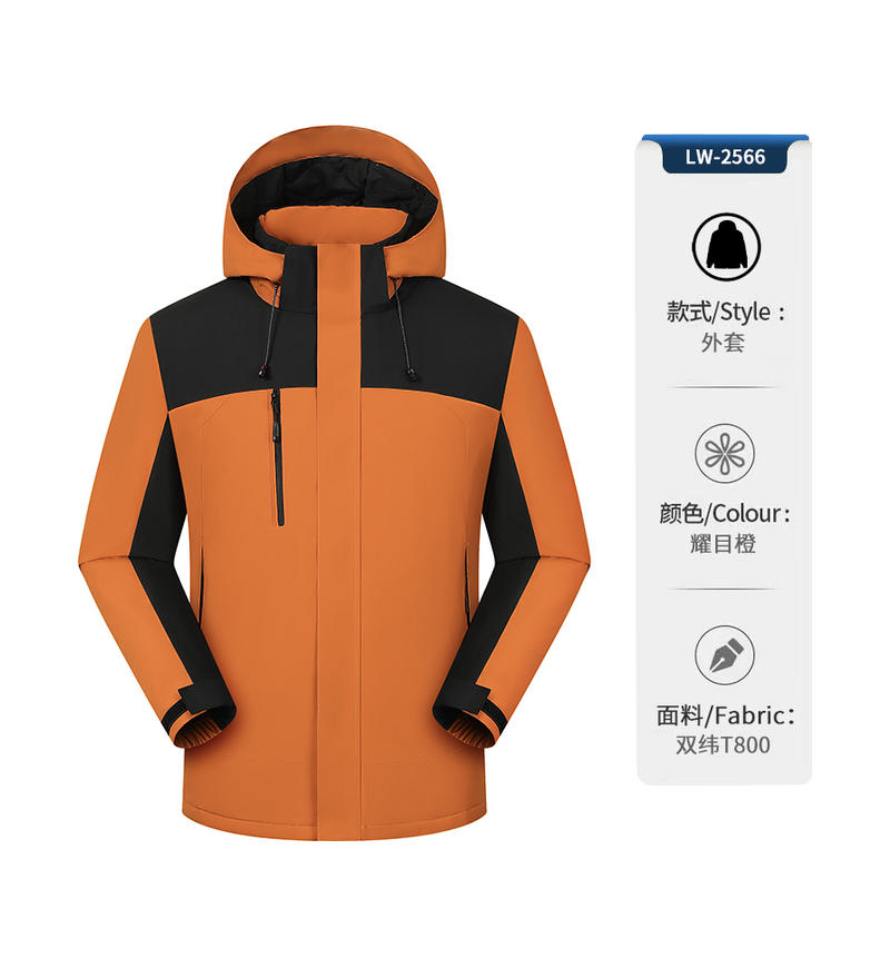 Detachable Graphene Hood Premium Down-Filled Jacket in 7 Colors JX-Y2566