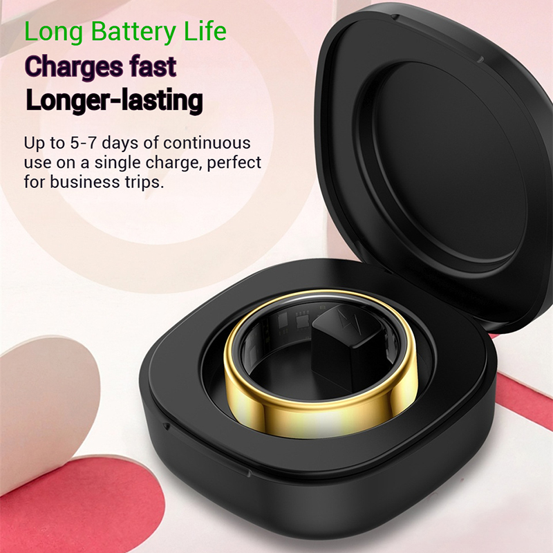 R99 Classic Ring Fashion Mens and Womens Fitness 17.4mm 18.2mm 19mm 19.9mm Ring 5ATM Waterproof Multi Mode Sports Rings For Android iOS