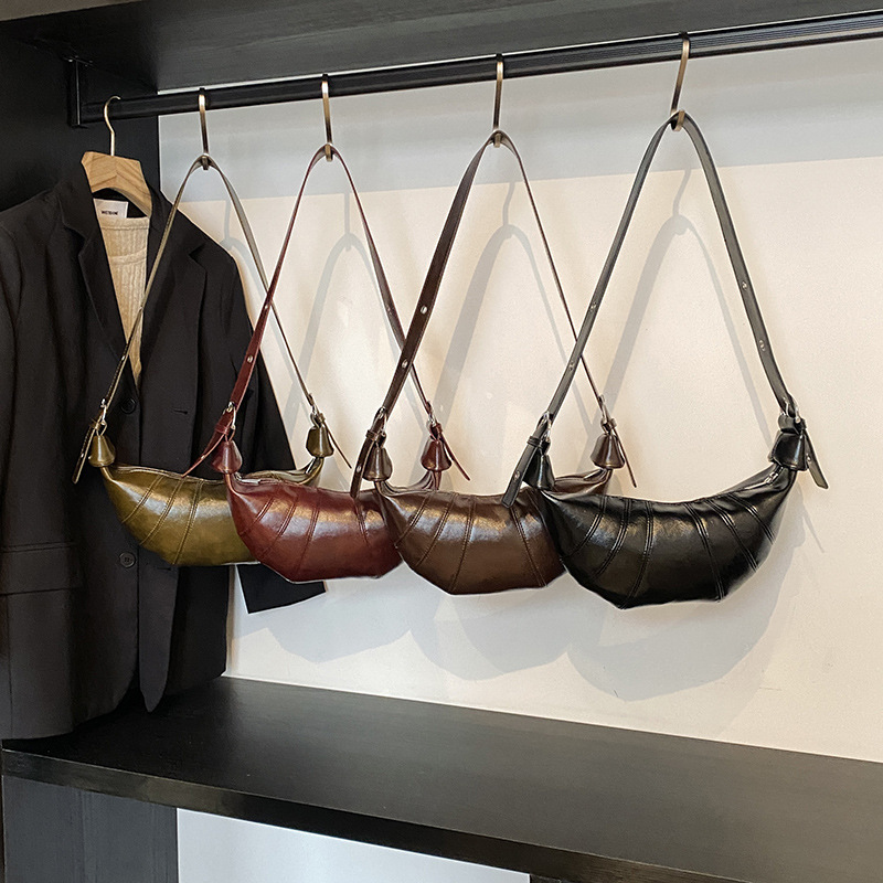 Free shipping designer bag New Autumn Winter Trendy Fashion Saddle Bag for Women Versatile Shoulder Crossbody Dumpling Bag