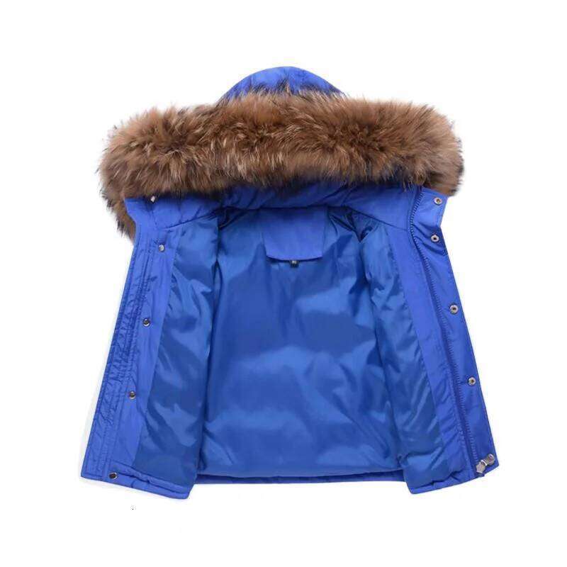 Winter Baby Down Thick Warm Children Overalls Hooded Girl Jacket Coat Jumpsuit Suit 1-5 Years Kid Snowsuit