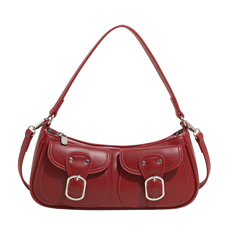 Free shipping designer bag High-Quality Texture Underarm Bag for Women New Fashion Versatile Crossbody Bag Commuter Single Shoulder Small Square Bag