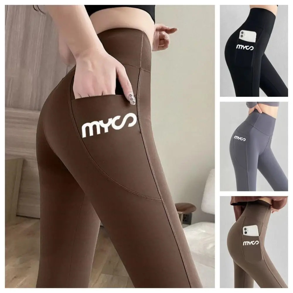 Solid Seamless Leggings With Pocket Women Soft Workout Tights Fitness Outfits Yoga Pants High Waist Gym Wear Spandex Leggings 251027