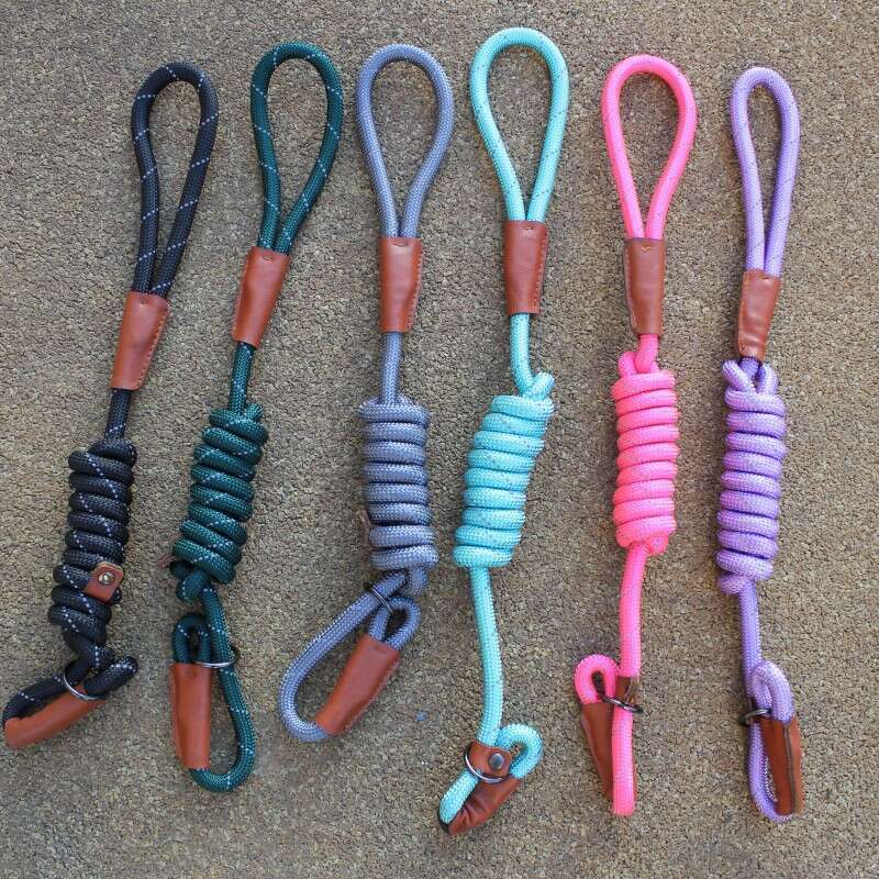 Reflective 8/12mmP Rope Dog Walking Leash Chain 80/150g No Bargaining