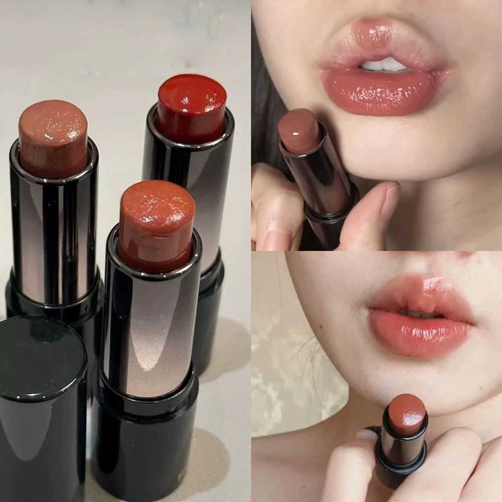 Lipstick Red Brown Lipstick Waterproof Moisturizing Mirror Lipstick Nude Lip Gloss Natural Rouge Balm Longlasting Makeup Stick W251027
