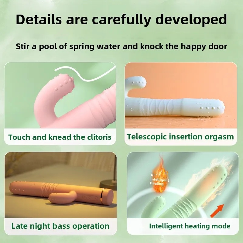 Female Vibrator Automatic Masturbation Tool & Massager Suitable for Adult Women & AV Vaginal Masturbators LL-2201