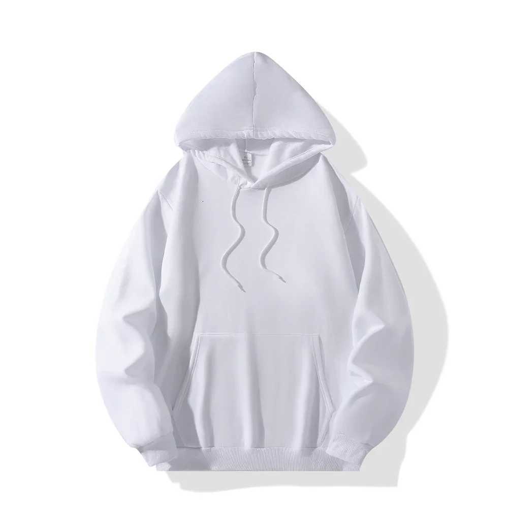 Solid Color Sports Casual Hoodies Men Women Spring Autumn Fleece Warm Sweatshirts Hip Hop Streetwear Fashion Loose Pullover Tops W251027