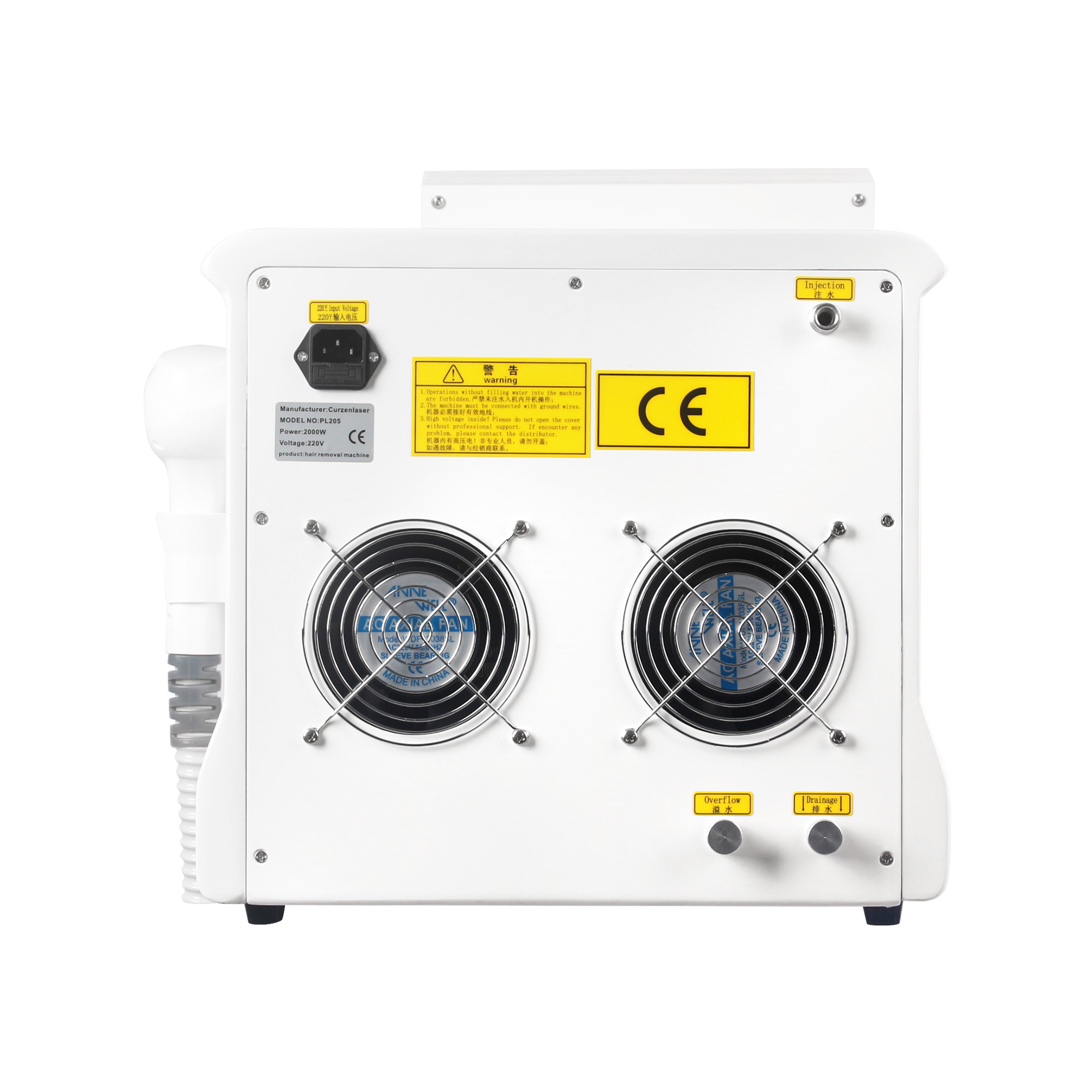 Diode Laser Hair Removal Machine 808nm Laser 3 Wavelengths Alexandrit Permanent Painless Physical Underarm Body Care Depilation Equipment Water-cooled