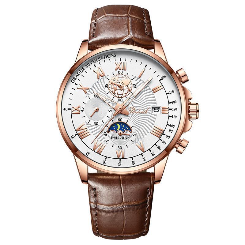 Designer Watch Earth Men's Swiss 2025 New Top Ten Mechanical Luxury Brand Men's Waterproof Luminous Quartz Watch