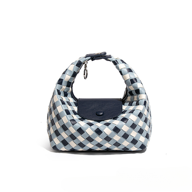 Luxury Brand Designer Bag 2025 Winter Autumn High-End Bag For Women Versatile Fashionable Crossbody Bag Korean Style Commuter Woven Pillow Bag