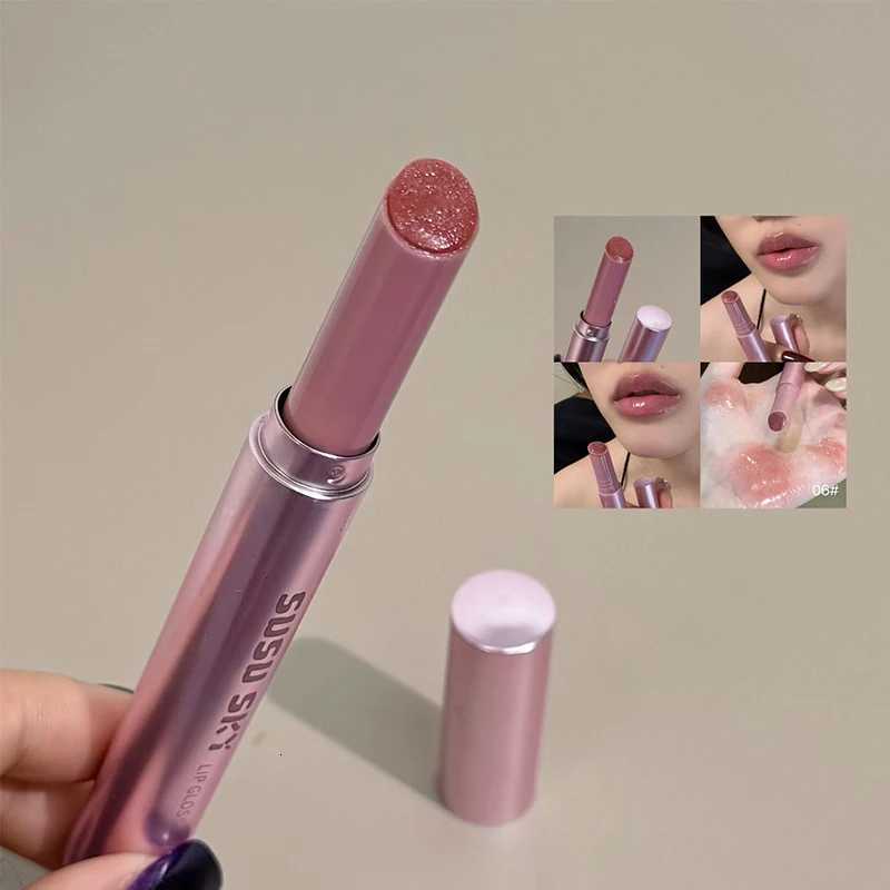 Smoky Grey Violet Lipstick Matte Velvet Finish Smooth Application Lip Mousse Waterproof Mirror Glossy Lip Tint Not Fading Makeup W251027
