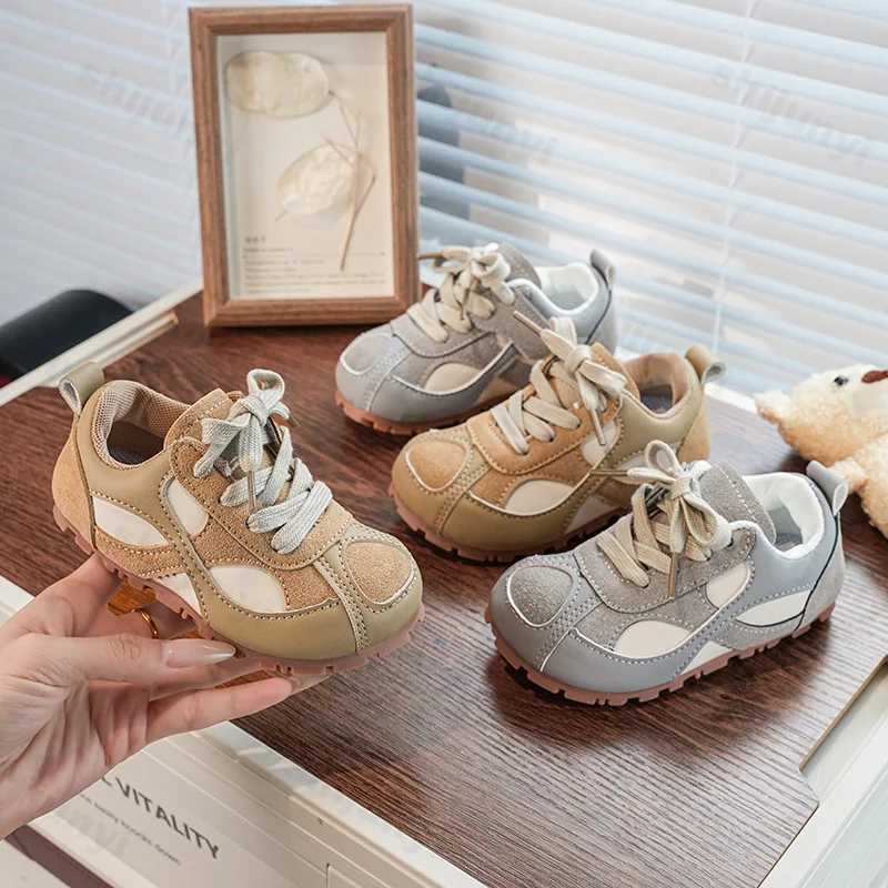Autumn Children Casual Sneakers 2025 Retro Fashion Nonslip Boys Girls Casual Flat Shoes Baby Comfortable Outdoor Running Shoes S251027