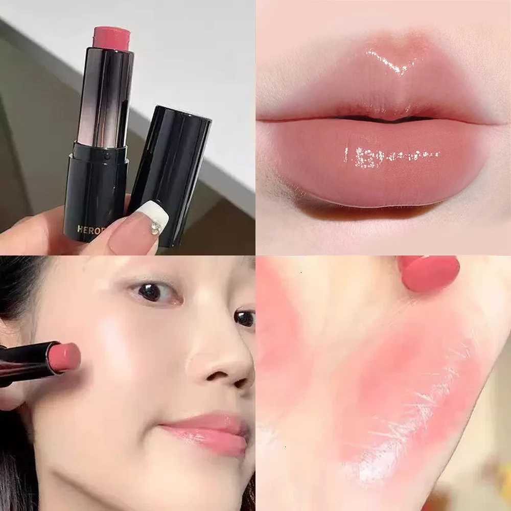 Lipstick Red Brown Lipstick Waterproof Moisturizing Mirror Lipstick Nude Lip Gloss Natural Rouge Balm Longlasting Makeup Stick W251027