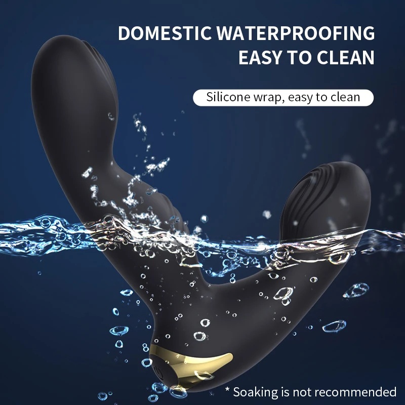 Prostate Massage Vibrator for Men Remote Control Finger Shape Butt Plug Silicone Masturbator Adult Sex Toy G-Spot Stimulator LL-2122