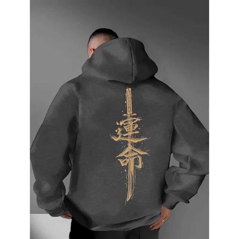 Mens Halloween hoodies with letters and pumpkin ghost prints are suitable for outdoor sports and casual wear in autumn and wint W251027
