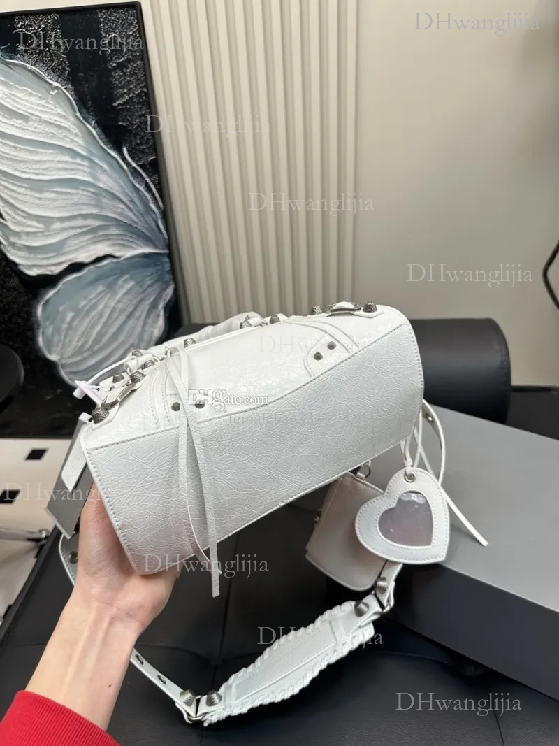 DHGM Designer Motorcycle Bag Classic Tote Crossbody hobo riveted bag in a variety of model sizes01