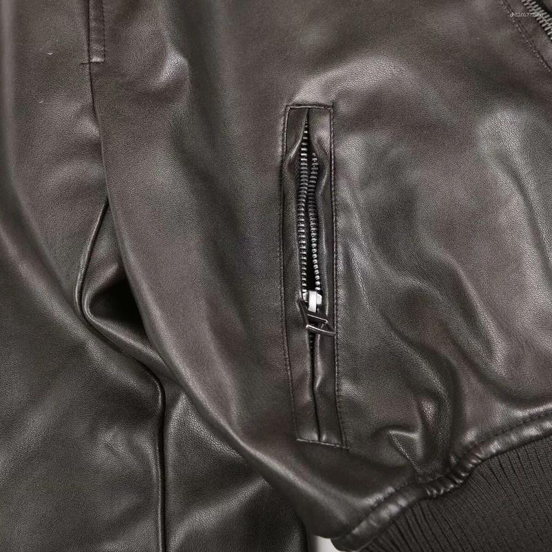 Women's Jackets Jacket Retro Motorcycle Style Long Sleeved Zipper Short Summer