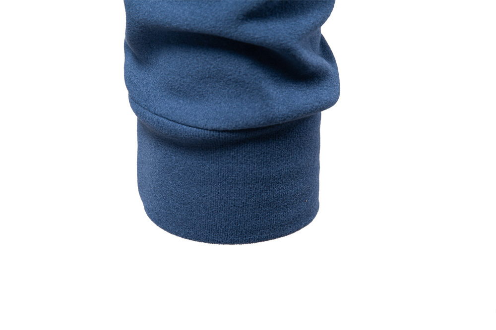 designer hoodie Autumn/Winter Men's Stand Collar Half-Zip Long Sleeve Velvet Warm Base Layer Shirt Men's Sweatshirt European Size S-2XL