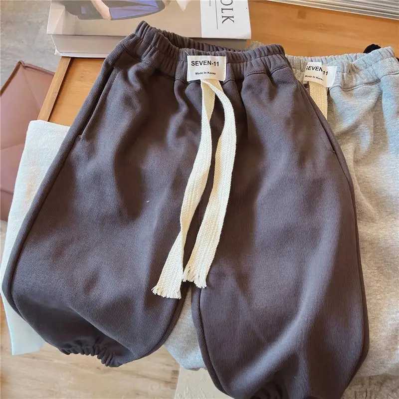 Summer New Children Korean Antimosquito Pants for Boys and Girls Baby Outside Sports Pants Boys Pants 17Y Kids ClothesT251027