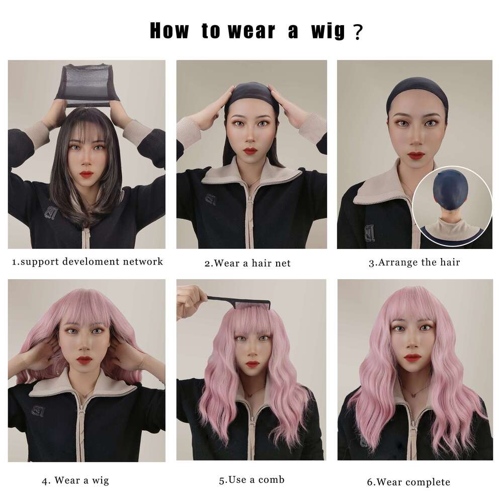 Luxurious Blonde Ombre Curly Wave Wig For Women, High-Density Fiber, Middle Part, Rose Net Cap, Versatile Styling Options