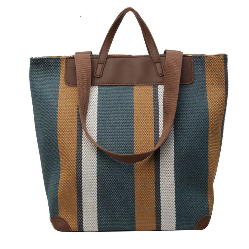 Free shipping designer bag Niche Canvas Bag for Women New Fashion Large Capacity Handbag Commuter Shoulder Tote Bag