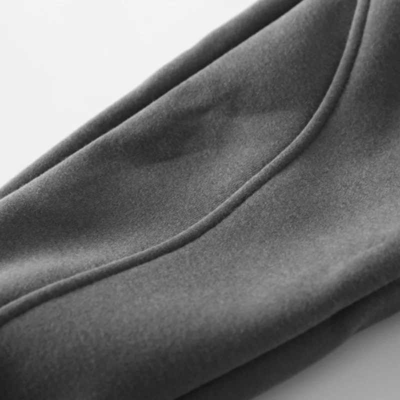 2025 Autumn Winter New Kids Thickened Fleece Lined Sports Joggers Boys Elastic Waist Trousers 3 8YT251027