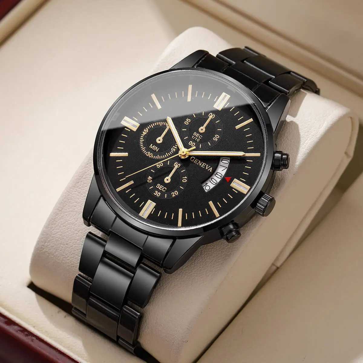 Fashion Business Men Watches Luxury Calendar Quartz Wristwatch for Man Clock Relogio Masculino Montre HommeWithout BoxT251027