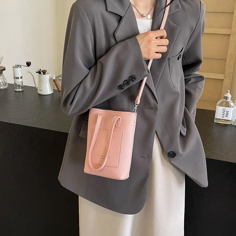 LEFTSIDE Mini PU Leather Shoulder Bag Lady Handbags and Purses Women 2024 Y2K Korean Fashion Solid Color Crossbody Bag 251027