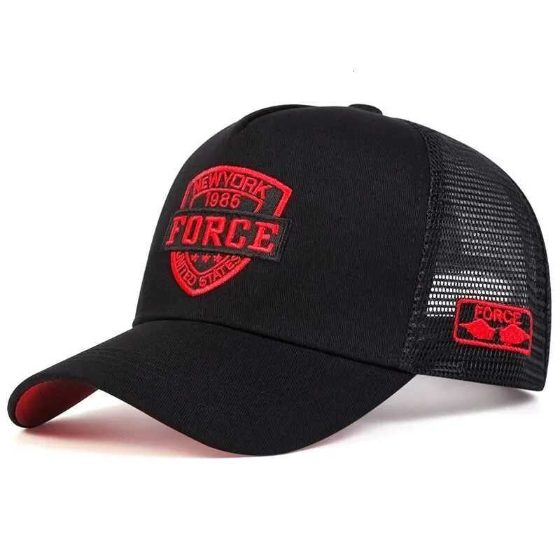 Summer Men Mesh Baseball Cap Outdoor Sport Letter Snapback Hat for Women Unisex Breathable Caps Hip Hop Trucker HatsW251027