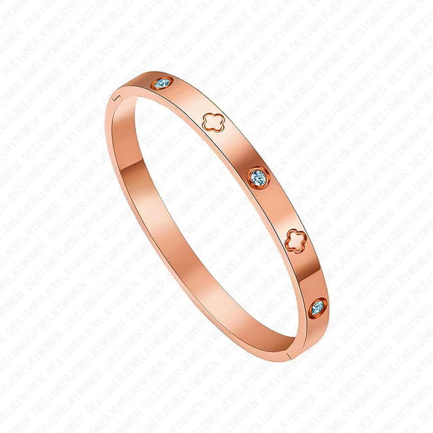 Bracelet Designer Bracelet Women Gold Bracelets Stainless Steel Bangle Clasp Bangles Luxury Jewlery Designer for Women Elegant Fashion Gift