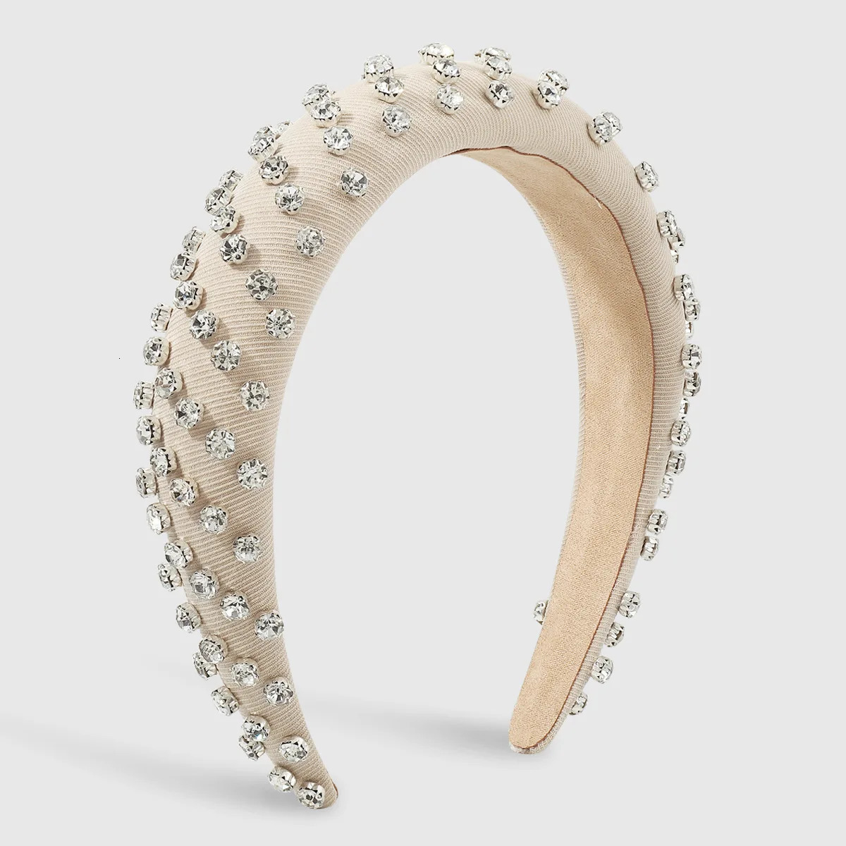 Women Girls Rhinestone Sponge Padded Hairband Headband Adult Hair Accessories Hair Jewley 251023