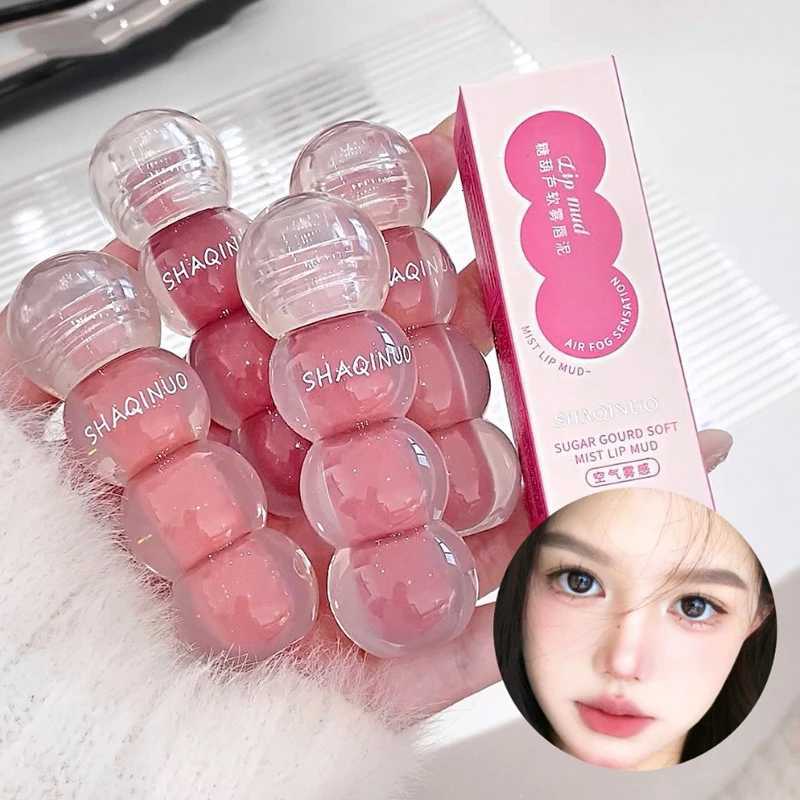 Cute Velvet Matte Lip Gloss Long Lasting Liquid Lipstick Lip Makeup Beauty Nonstick Cup Waterproof Lip Gloss Korean Makeup New W251027