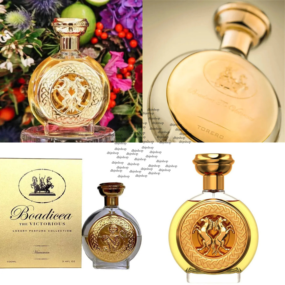 Designer Boadicea The Perfume 100Ml Hanuman Golden Aries Victorious Valiant Aurica Fragrance 3.4Oz Men Woman Parfum Long Lasting Smell Neutral Spray Cologne