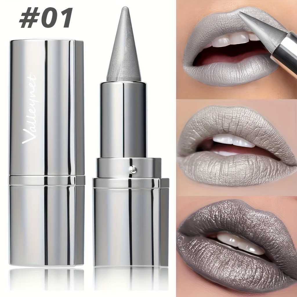Waterproof Metallic Lipstick LongLasting Matte Finish Easy Application FadeResistant Suitable for All Skin Types W251027
