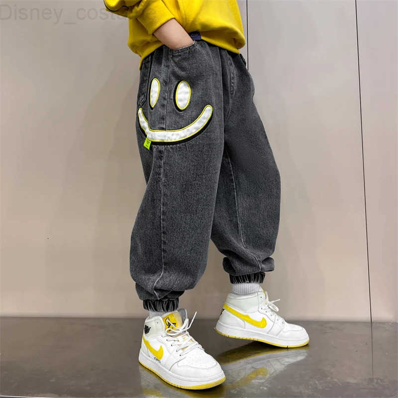 Disney Big Boy Jeans For Children Childrens Clothing 10 12 Years Kids Trousers Boys Pants Boys Child Baggy Summer Clothes Teenager H251027