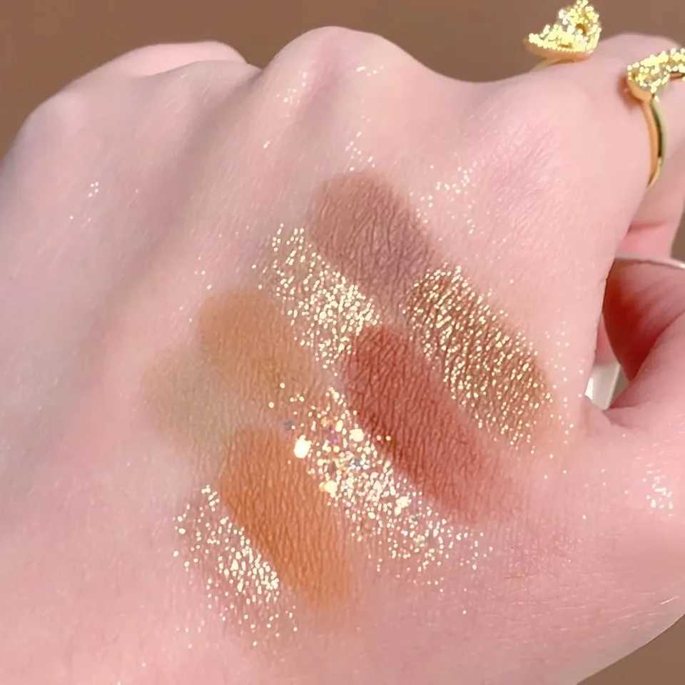 25Color Eyeshadow Palette Earth Tones Matte Shimmer Autumn Winter Low Saturation Orange Brown Makeup with BrushXJ251027