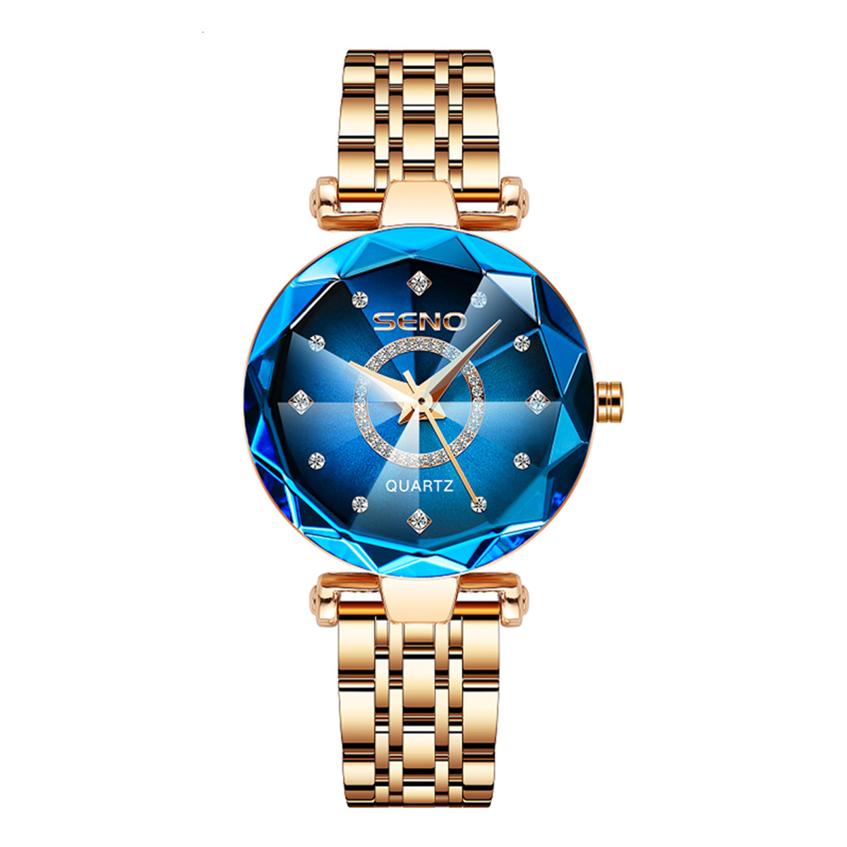 Designer Watch Women's Watch High-end Fashion Waterproof Ocean Luxury Heart Quartz Watch