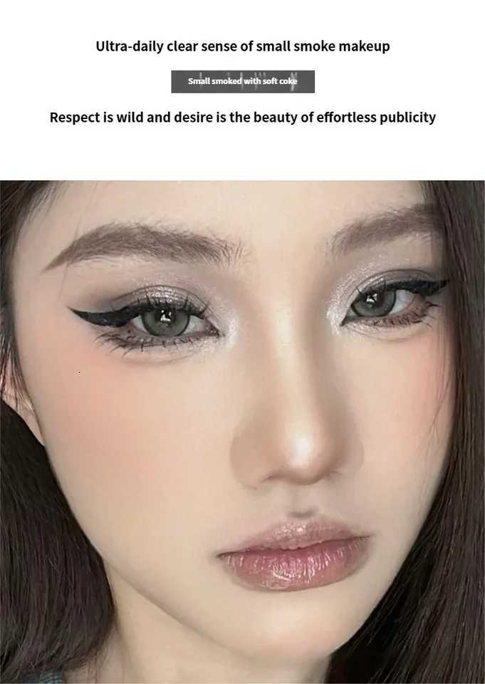 25Color Black Swan Eyeshadow Palette Smoky Makeup Dark Tone Gray Deep Shades Cement Palette for WesternEGirl Makeup LooXJ251027