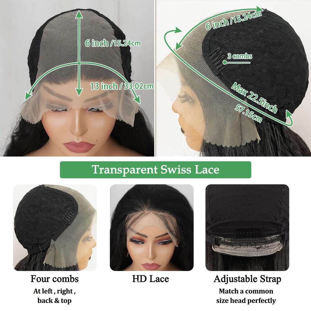 Synthetic Wig, 32-Inch Black Gradient Brown, High Temperature Fiber Wig With Brown Body Waves And Fluffy Style,