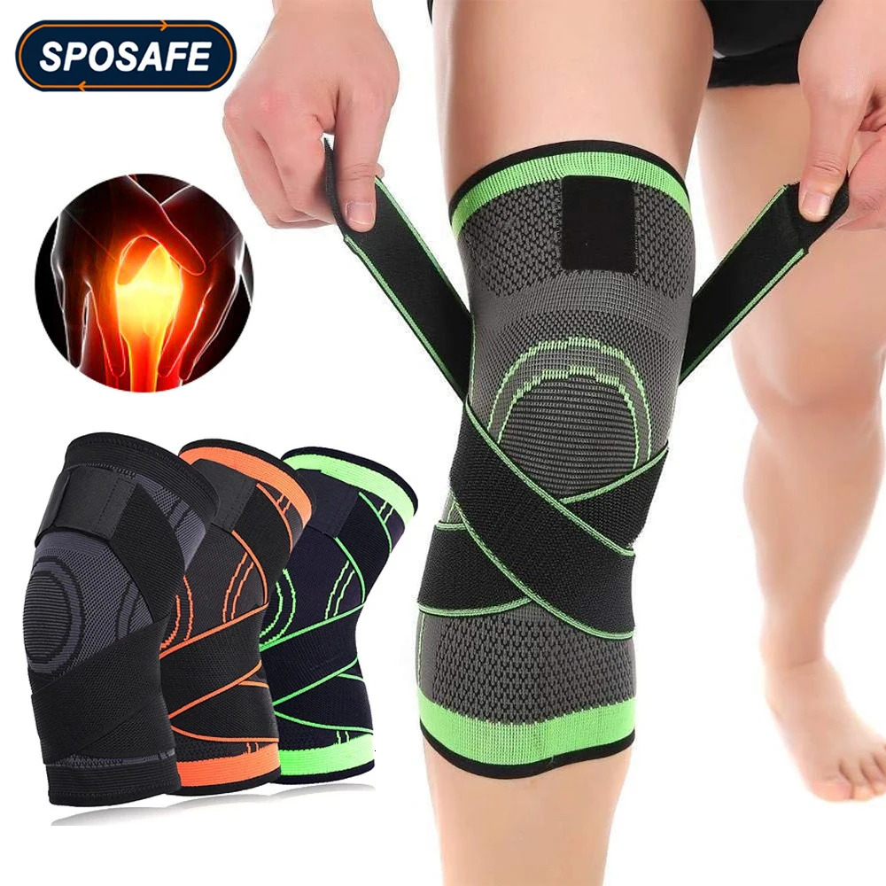 12PCS Sport Knee Support Compression Sleeves Joint Pain Arthritis Relief Running Fitness Elastic Wrap Brace Knee Pad Men Women 251023