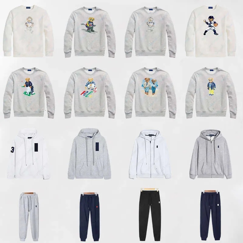 Pololy Hoodies Oversized Designer Hoody Mens Hoodie Teddy Bearsweatshirt Pullover Quality Streetwear Long Sleeve Bear Sweater Designer Hoodie Jacket T