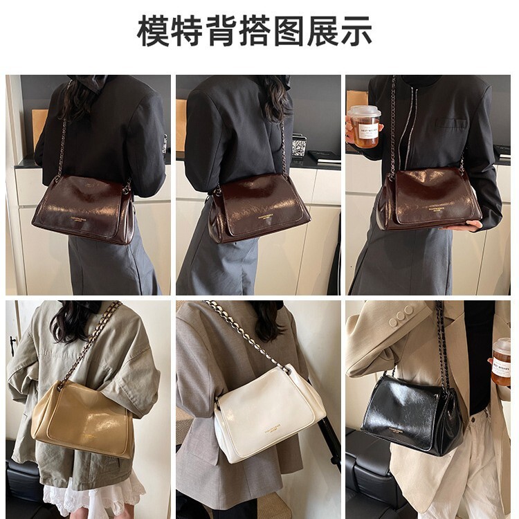 Free shipping designer bag Casual Niche Bag for Women New Women Bag Autumn Winter Trendy Versatile Chain Crossbody Bag Shoulder Bag