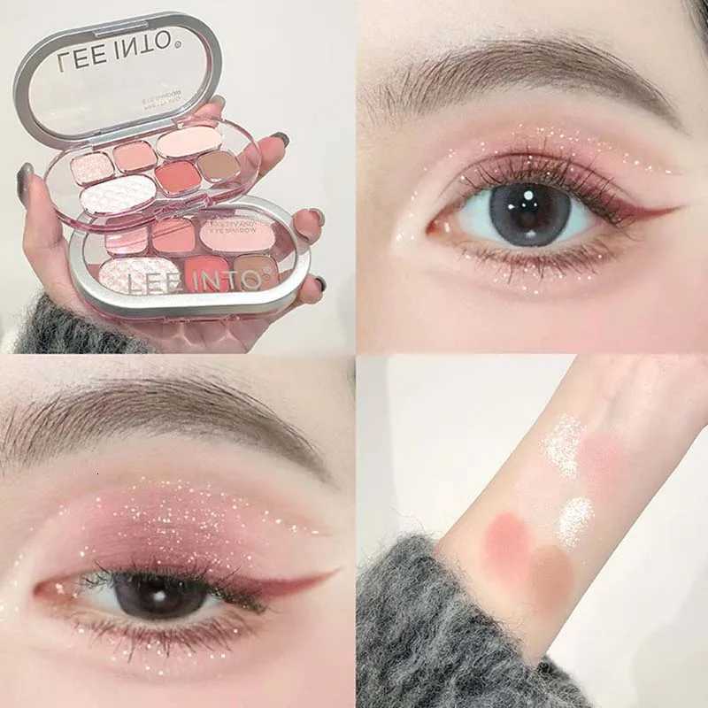 Matte Grayish Black Nose Shadow Contour Shadow Palette 6 Color Eyeshadow Makeup Palette Gold Glitter Powder Eyeshadow MakeupXJ251027