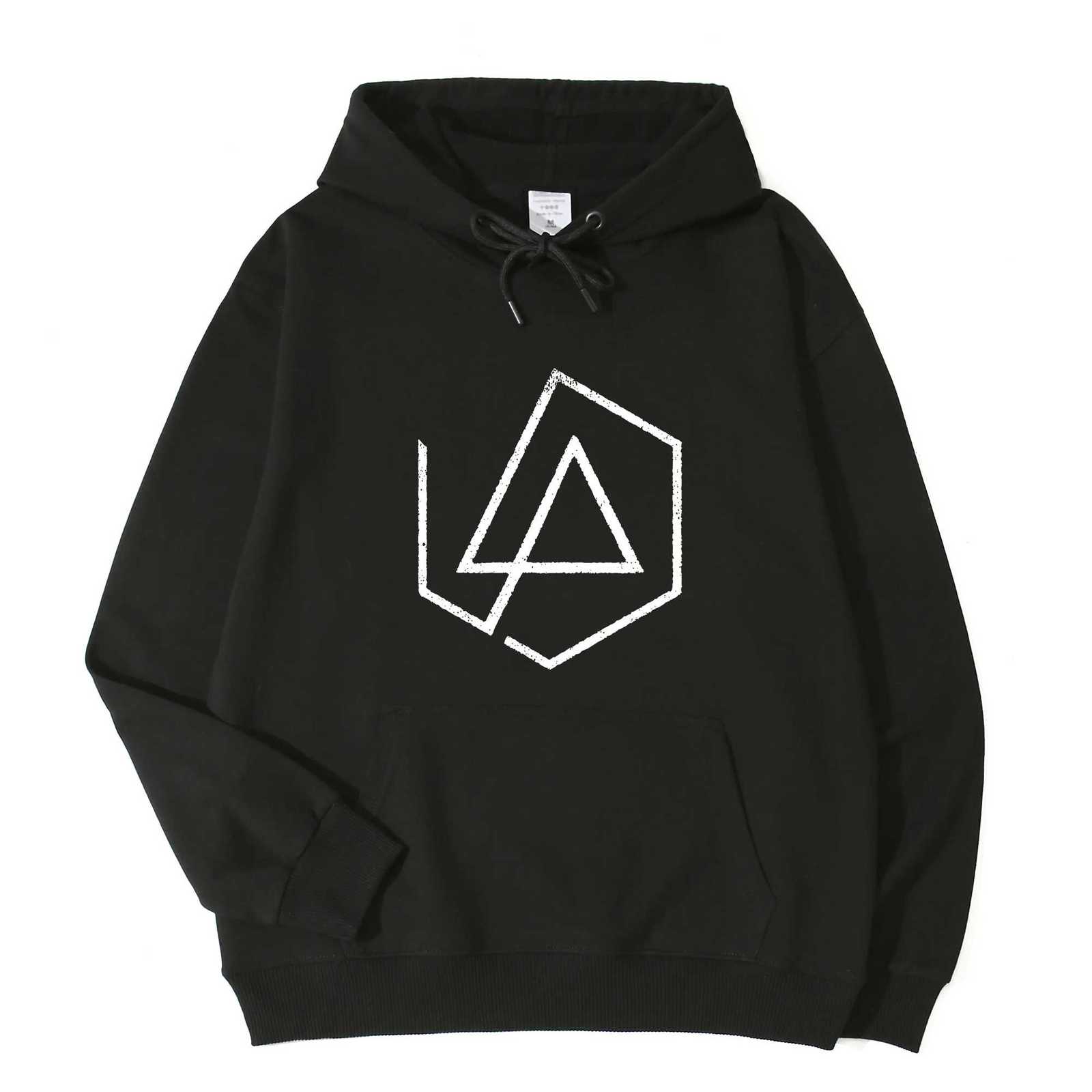 Streetwear Hip Hop LinkinPark Hoodie Harajuku Pullover Popular Music Sweatshirt Fans Gift Hoodies Men Casual YK2 Tops W251027