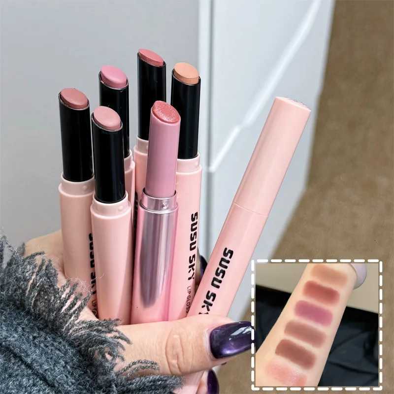 Pc Moisturizing Velvet Matte Lipstick Hazelnut Mousse Long Waterproof Light Natural Warm Brown Red Toned Lip Tint Make Up Stain W251027