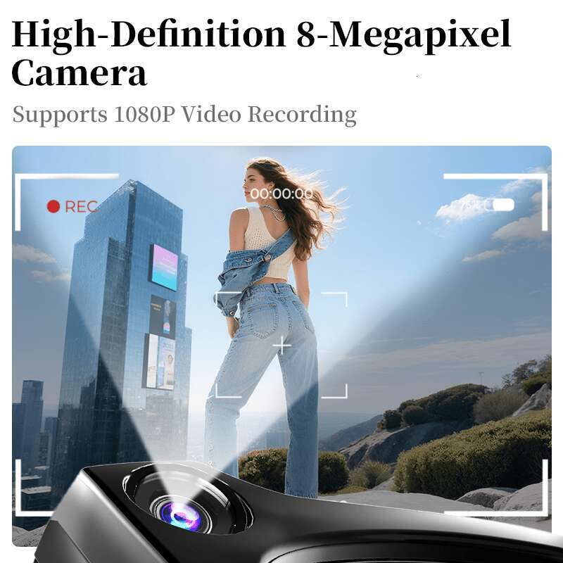 Youmeihalloween Gifts, New AI Voice Assistant Headphones, Video/Recording Translation, Wireless Call Suitable Both Men Women, 8Mp Ultra-Wide-Angle Cam