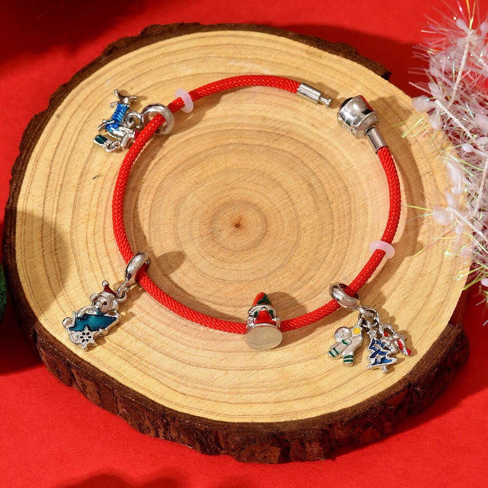 Halloween Cartoon Cute Oil Drop Bear Accessory Gift Christmas Tree Bracelet Hand Ornament