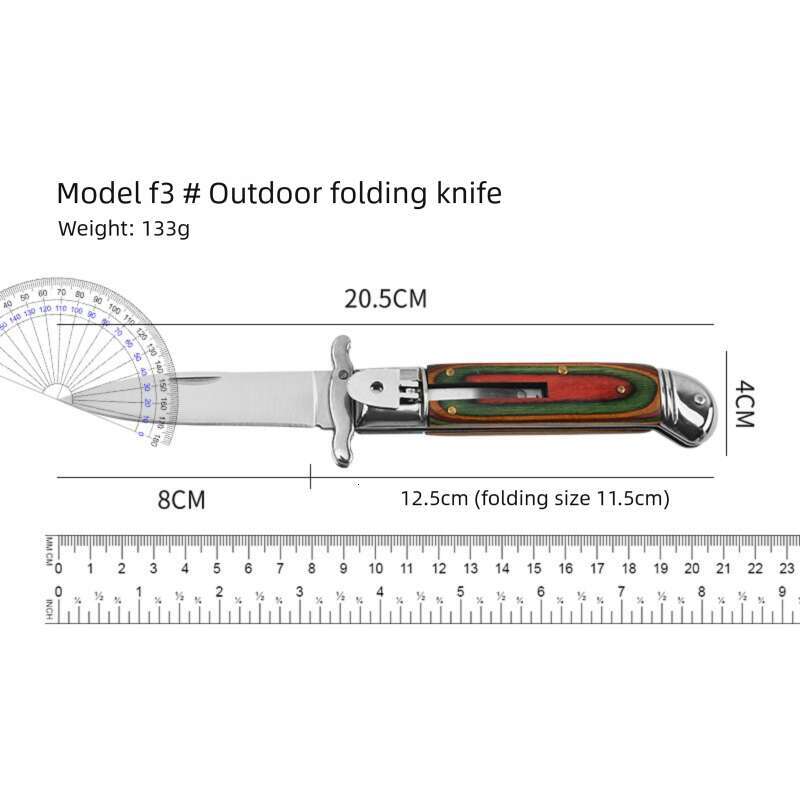 AKC High Hardness Multi-Functional Outdoor Knife Wilderness Survival Folding Tool High-Quality