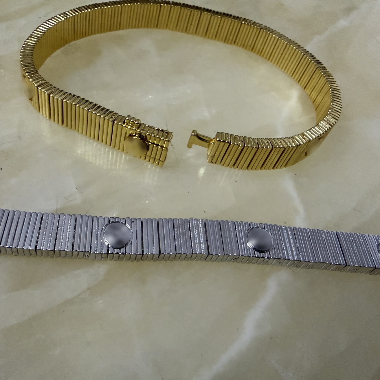 ADITA UNLIMITED Bracelet 7mm 16-21 CM Couple Bangle woman designer Bracelet for man Gold plated 18 K TOP quality exquisite gift 041