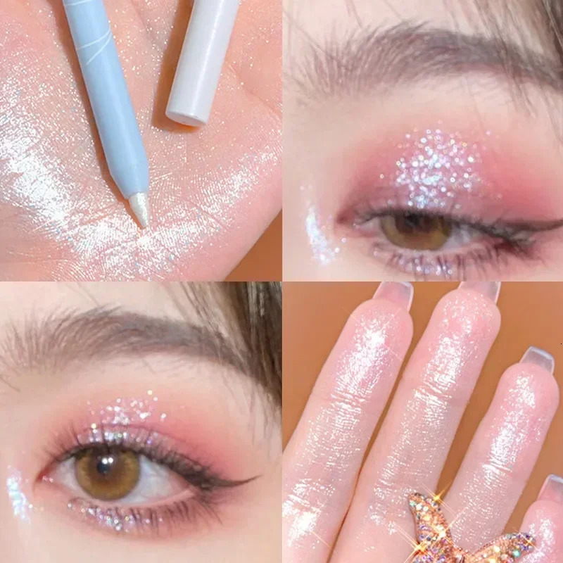Starry Sky Pearlescent Eyeshadow Pen Shimmer Soft Touch Matte Lying Silkworm Eye Liner Long Lasting Glitter Eye Shadow Cosmetics 251027
