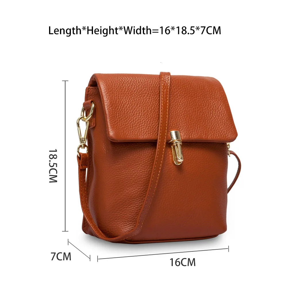Zency 100 Genuine Leather Fashion Women Messenger Bag Practical Phone Purse Girls Small Flap Bags Lady Shoulder Handbag 251027